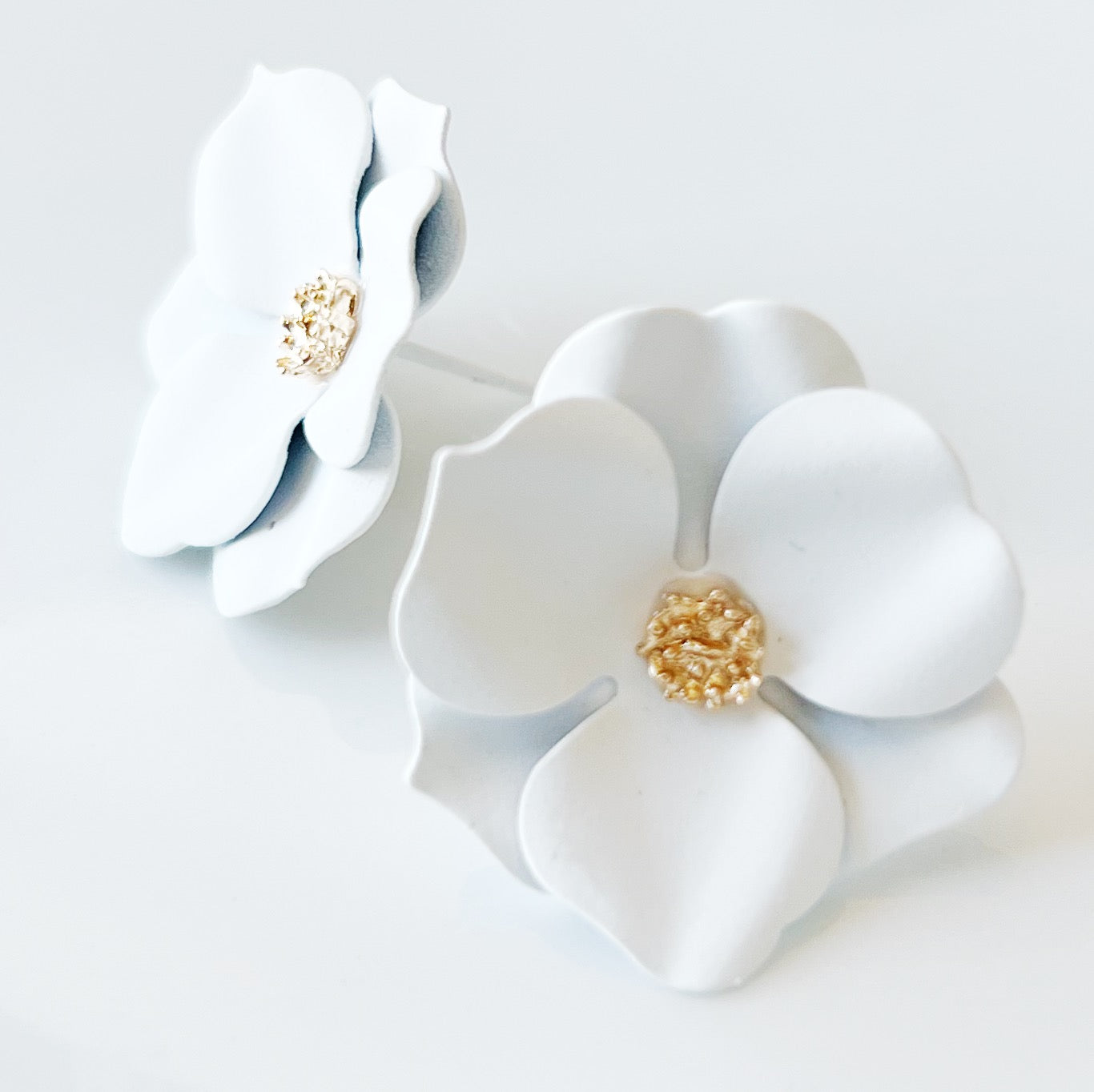 CookiBloom Jewelry White Enchanted Bloom White Earrings