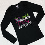 CookiBloom shirts Work Hard Pray Harder Long-Sleeve Shirt