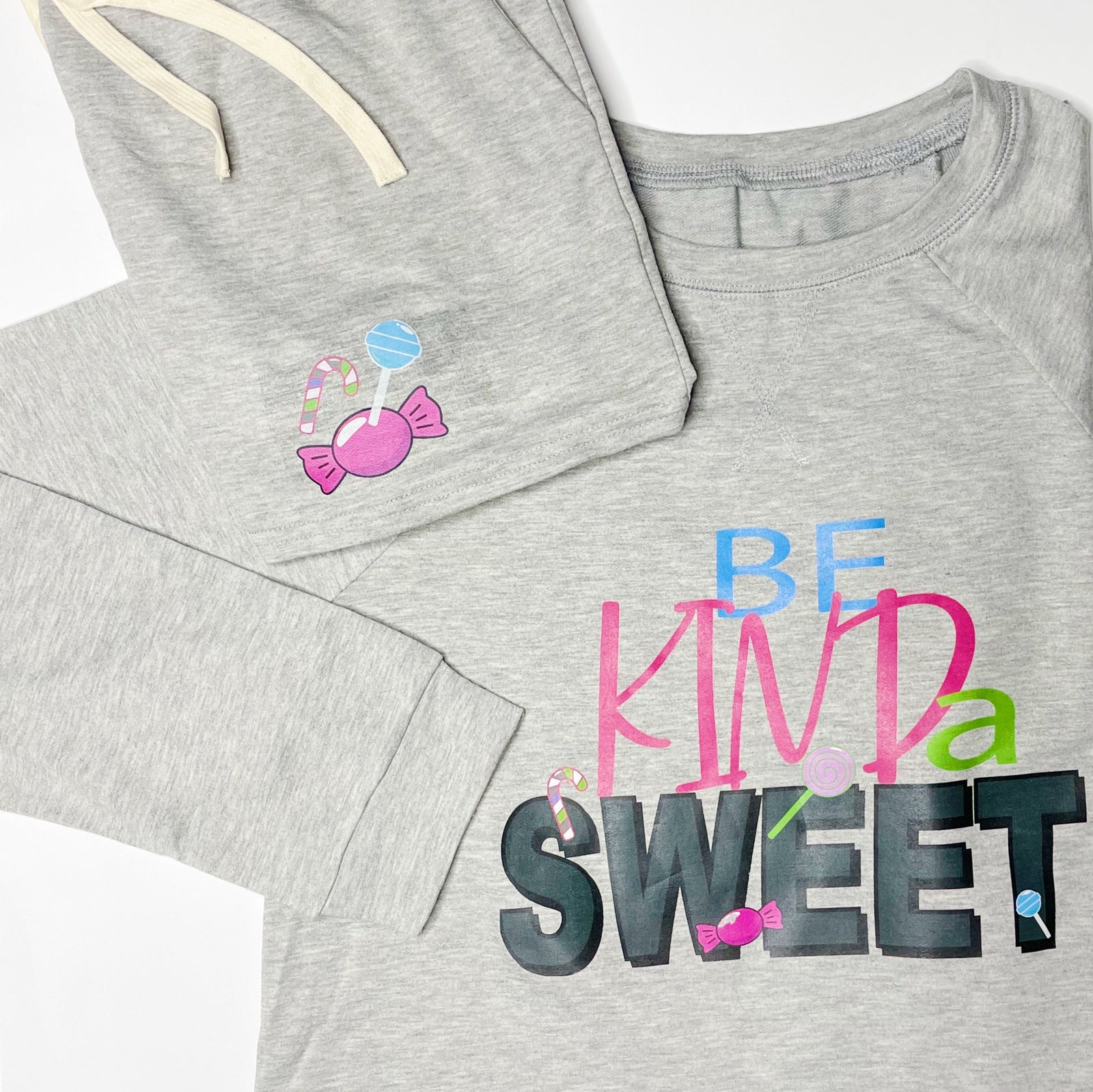 ECOWISH pajamas Be Kinda Sweet Pajamas Gift Set